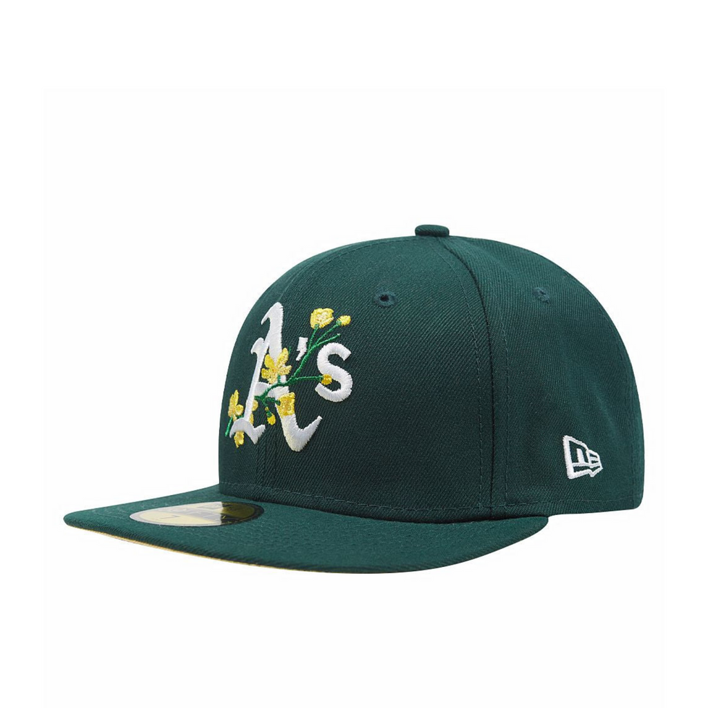 OAKLAND ATHLETICS BLOOM FITTED - GREEN - VAULT DEALS