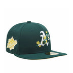 OAKLAND ATHLETICS BLOOM FITTED - GREEN - VAULT DEALS