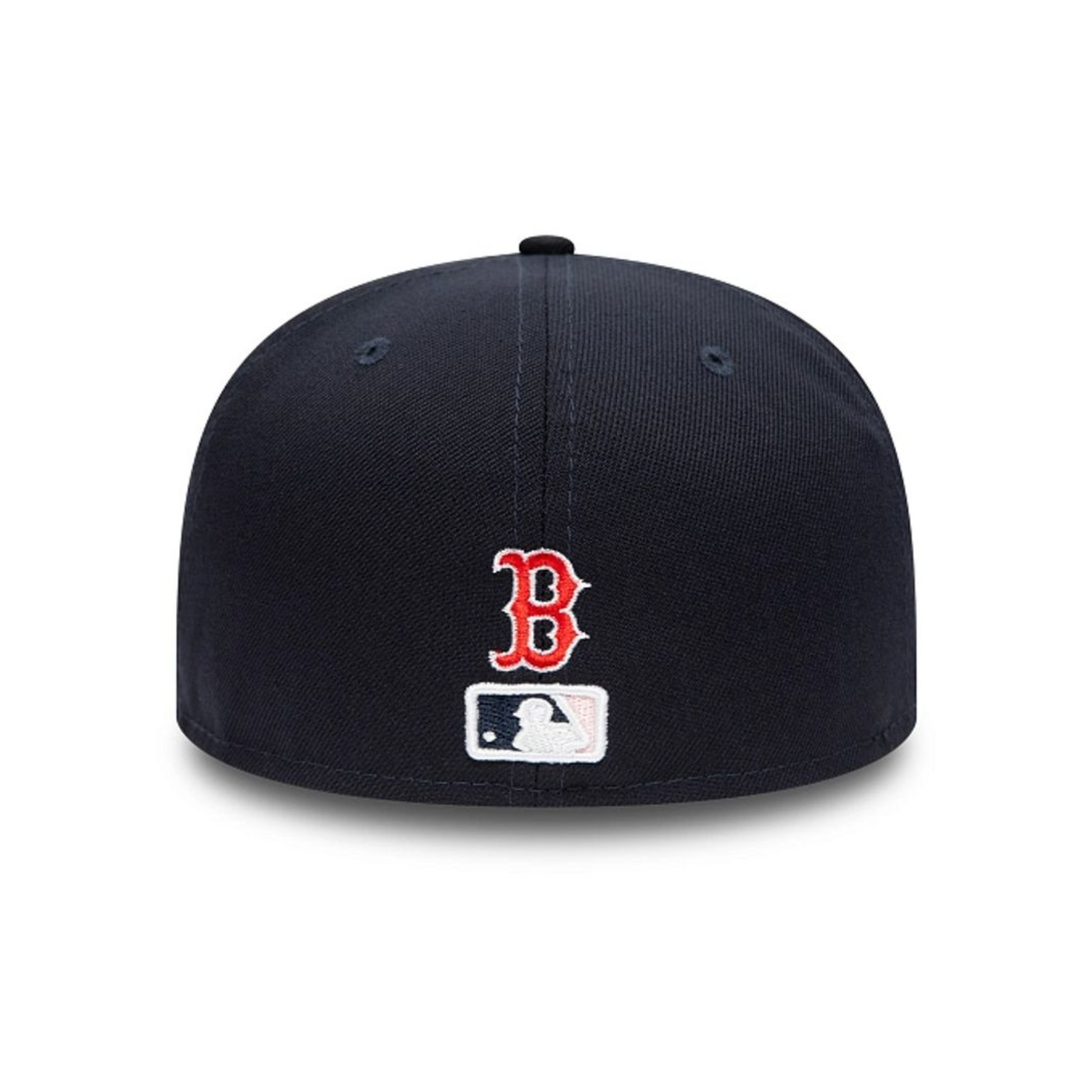 Boston Red Sox MLB Side Patch Bloom Navy 59FIFTY Fitted Cap - VAULT DEALS