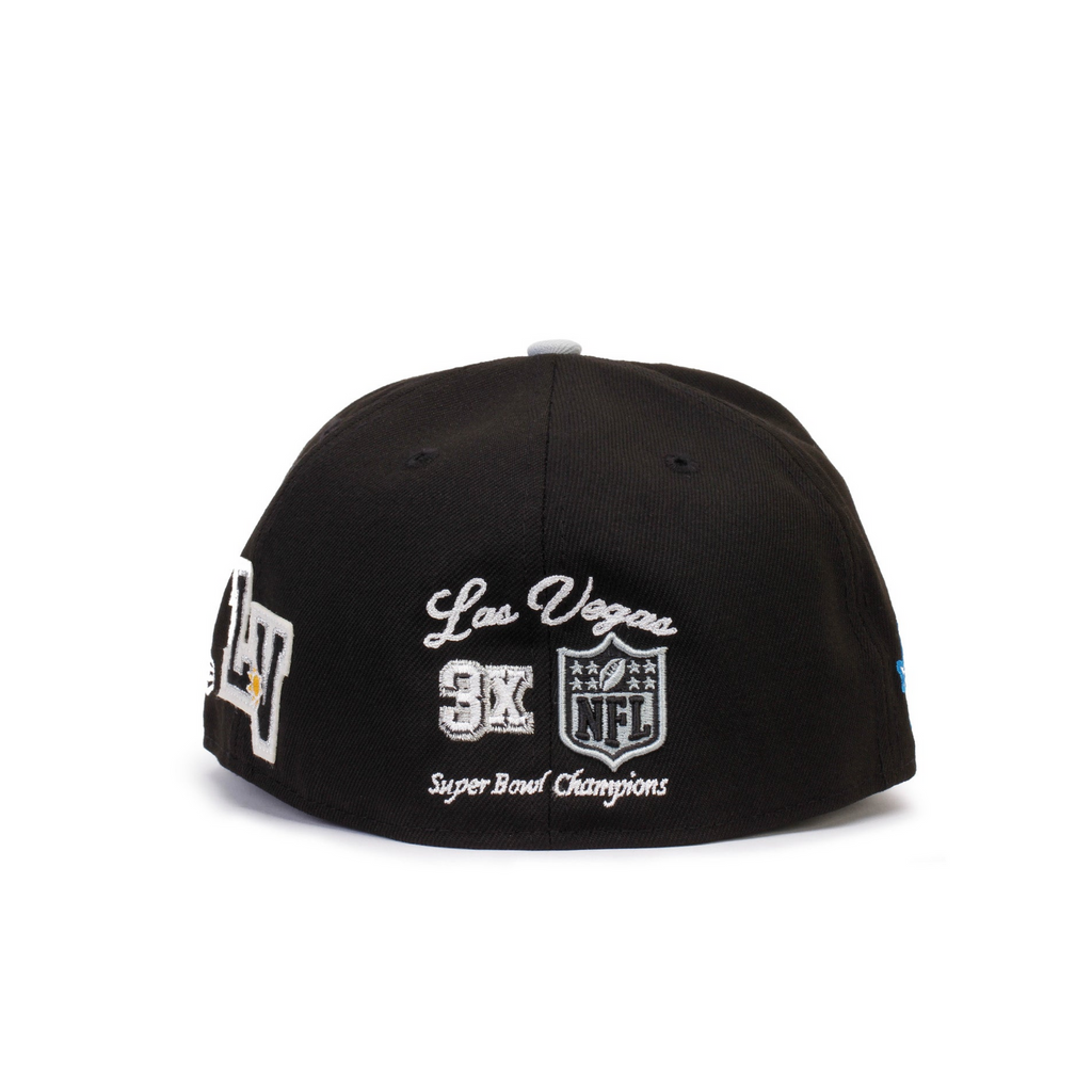 59FIFTY LAS VEGAS RAIDERS LETTERMAN FITTED HAT - VAULT DEALS
