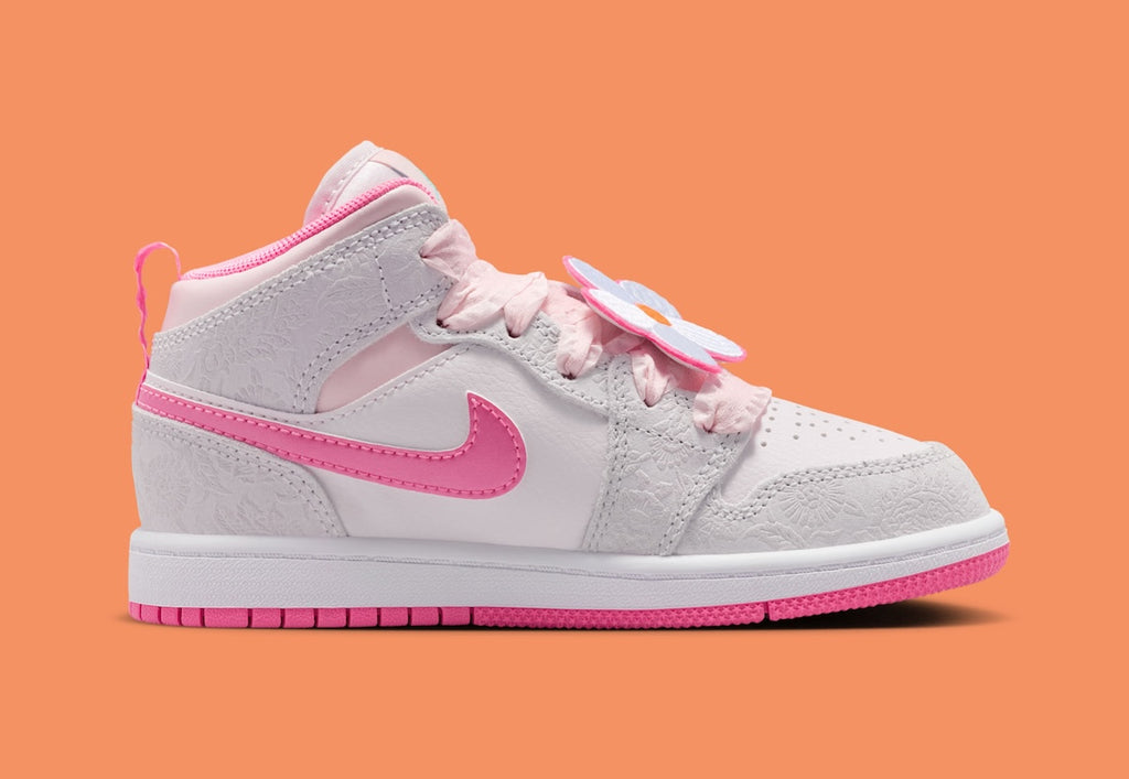 HIGH Air Jordan 1 Mid GS “Pink Bloom” - VAULT DEALS