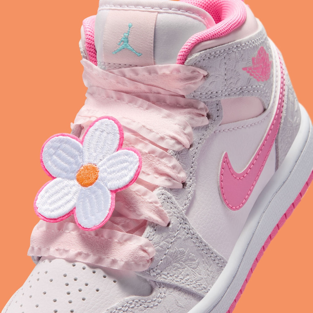 HIGH Air Jordan 1 Mid GS “Pink Bloom” - VAULT DEALS