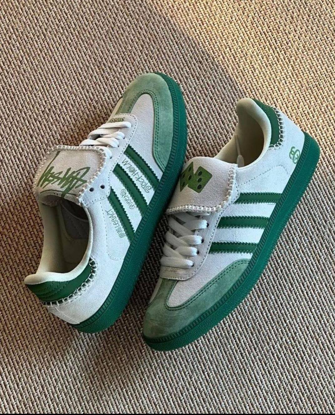 Samba X Stussy Dice Green - VAULT DEALS