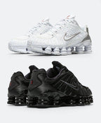 Any 2 Pairs : Shox Low Stealth (Black + White)